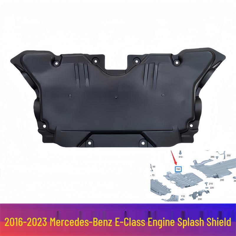 Compatible with Mercedes-Benz E-Class W213 Parts: Engine Underbody Shield, E300 Gearbox, E350L Front Bumper, E200 Body, E260 Chassis. Brand Engine Shield, 2WD Long Wheelbase, 2016-2023