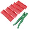 Ear Tag Plier Professional Animal Ear Tag Applicator with Ear Tags for Livestock Breeding