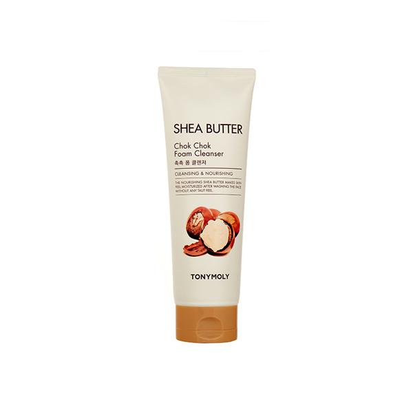 

Увлажняющая пенка для умывания с маслом ши SHEA BUTTER Chok Chok Foam Cleanser TONY MOLY, 250 мл,