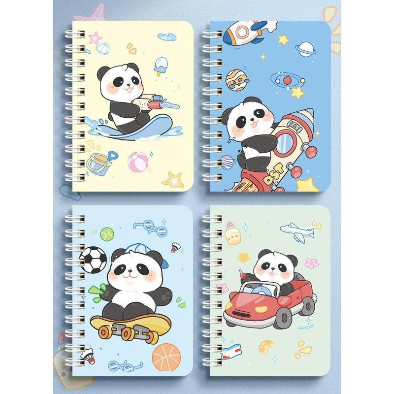 A7 Liten söt Kawaii fickanteckningsbok Blankfodrad anteckningsblock Mini Journal Memo Anteckningsblock för Student Traveller Skoltillbehör