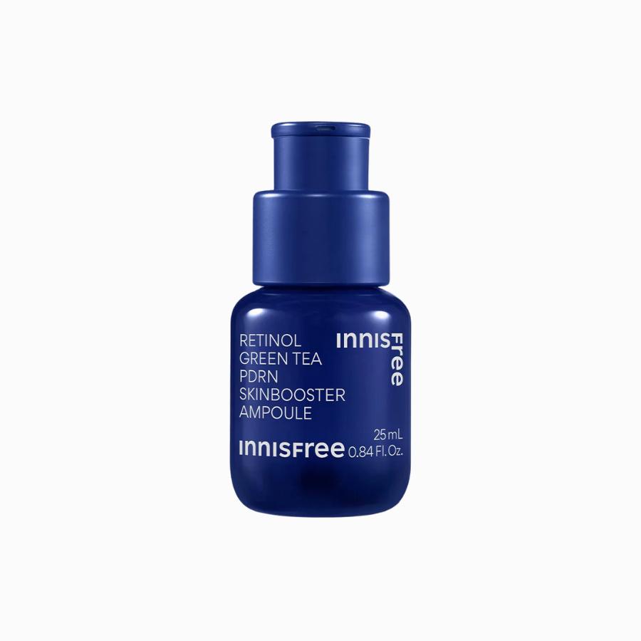 Innisfree Retinol Green Tea PDRN Skin Booster Ampoule 25ml