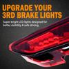 LED 3rd Third Brake Stop Lamp Light Red Lens For BMW Z4 E85 2002-2008 2007 2006