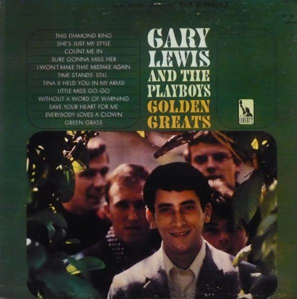 Виниловая пластинка GARY LEWIS THE PLAYBOYS Golden Greats LST7468 Liberty 1966 Канада Рок Б/у