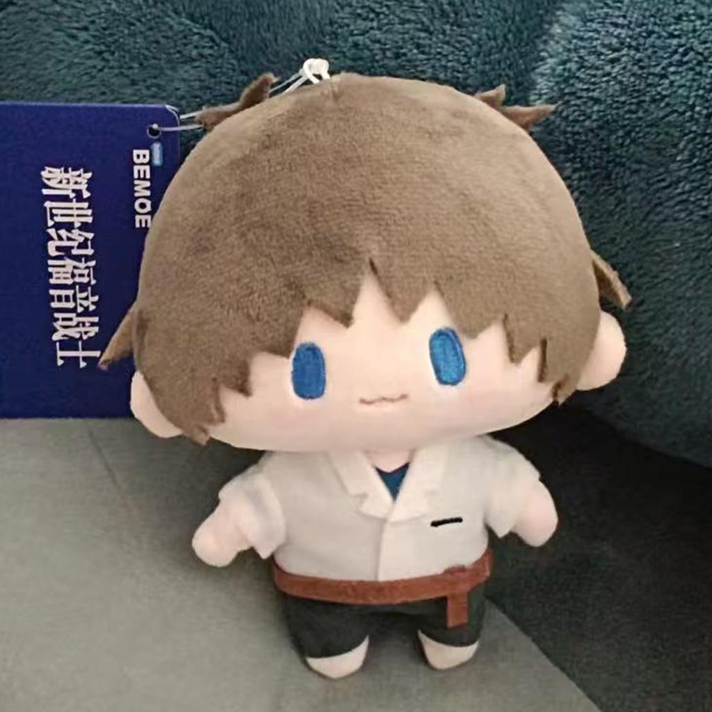 15cm NEON GENESIS EVANGELION Kawaii Figur EVA Plüschtiere Ikari Shinji Nagisa Kaworu Cartoon Stofftier Charakter Puppe Geschenk