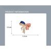Bow brooch, high-end and niche, American flag chest flower, clothing decoration accessories