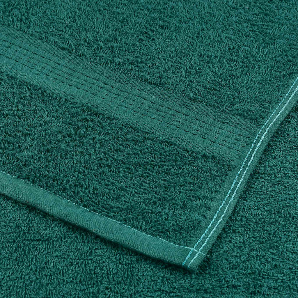 FROGN Bath Towels 2 pcs Green 70 x 140 cm 360 g m²