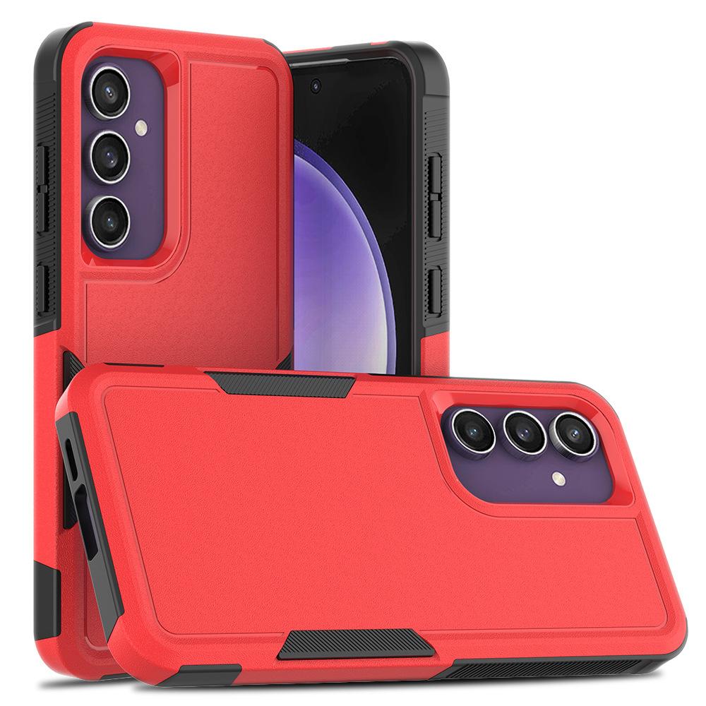 Applicable to Samsung A56 A36 sailing 2-in-1 mobile phone case S26Ultra color matching anti-drop A26 protective case