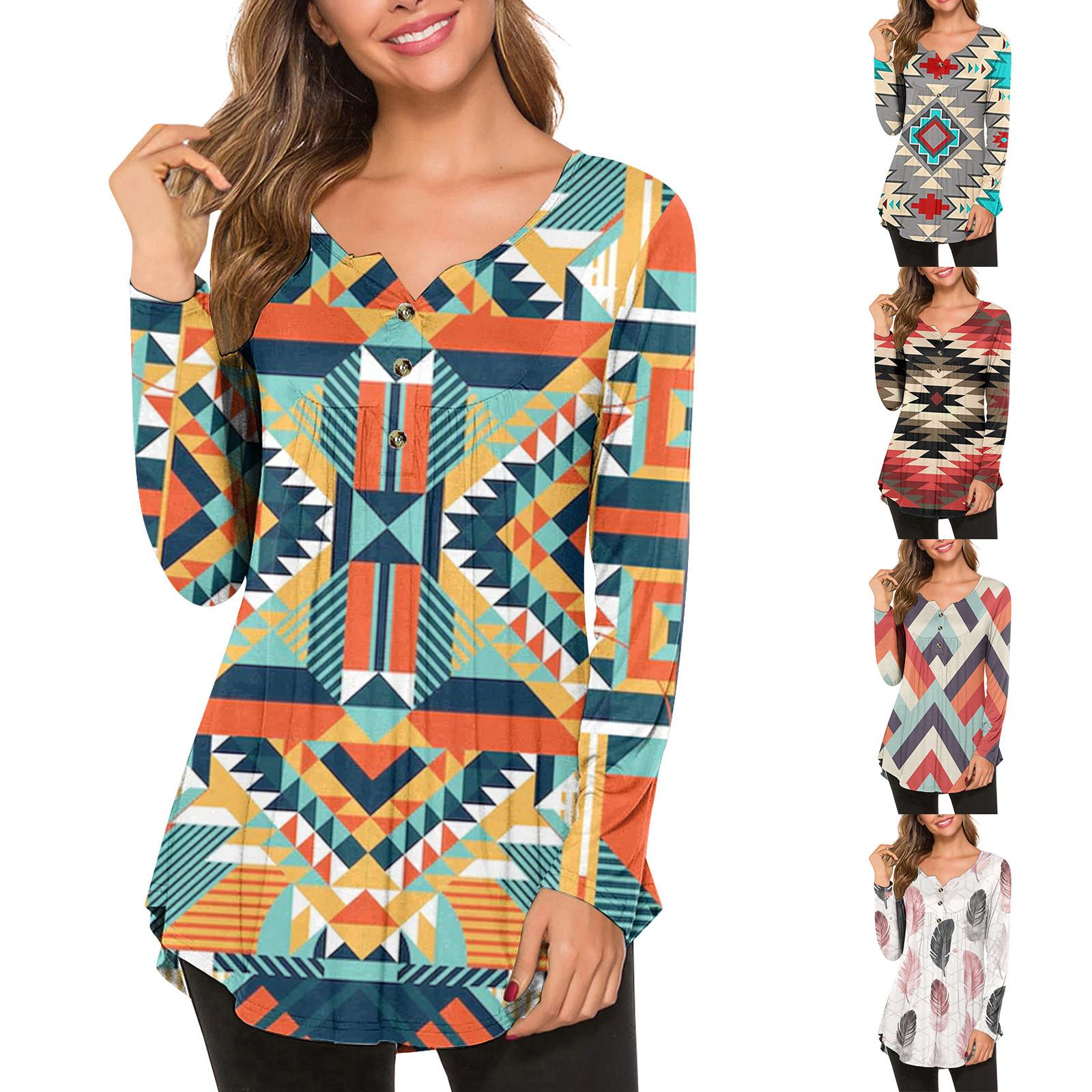 

Женская туника с длинным рукавом, свободные топы, повседневные топы больших размеров, плиссированная туника на пуговицах, повседневные летние весенние футболки, топы для женщин