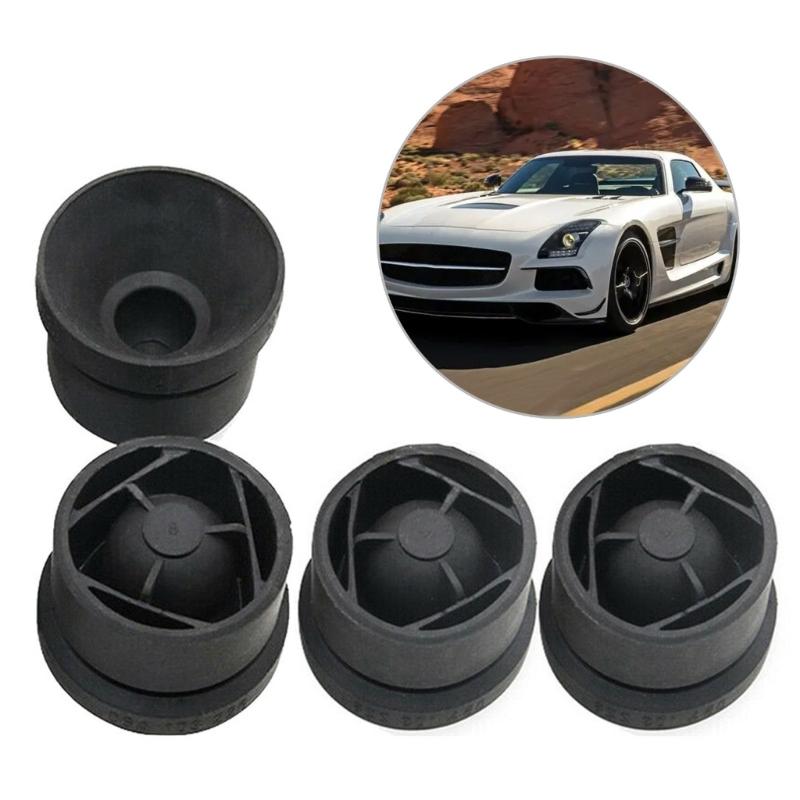Rubber Engine Mount Cushion Pad Engine Hood Buffer Pads Rubber Engine Vibration Dampers Simple Installation for Automotives