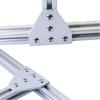 1Pcs 90 Degree Corner Angle Bracket  for Industrial Aluminum Frame 3D Printer Router