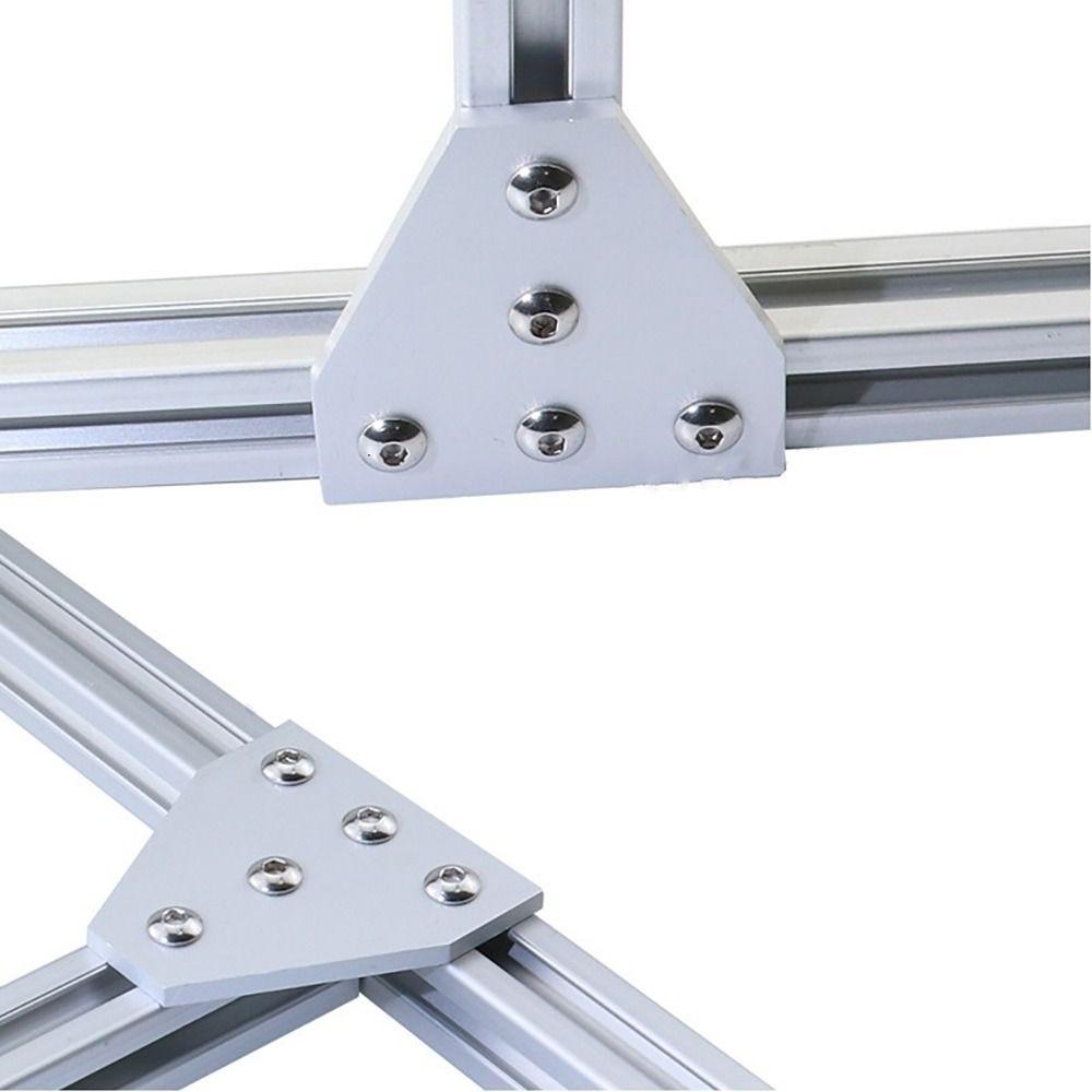 1Pcs 90 Degree Corner Angle Bracket  for Industrial Aluminum Frame 3D Printer Router