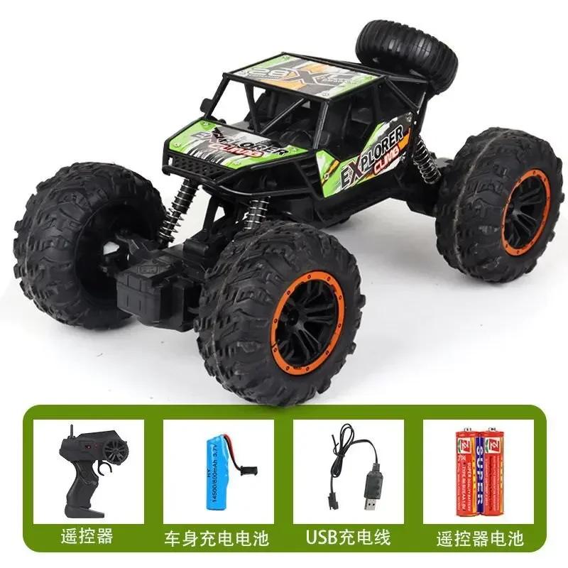 Rc   Oversized Remote Control Buggy Toy Car Charge Major High-Speed 4wd Climbing Crawler Boy Kids Race Car Festival Gift