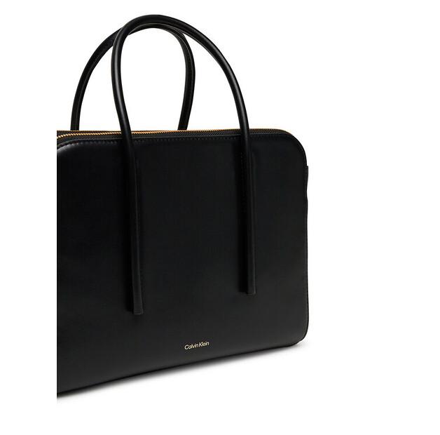 Сумка Calvin Klein Calvin Klein Carryall Mini Leather Tote Bag LV04F3034G чёрный