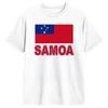 Unisexs TShirt Samoa Samoan Flag Leisure 100 Cotton Tees Short Sleeve  T Shirt Round Collar Clothing 6XL