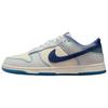 נעלי סקייטבורד Dunk Low top יוניסקס לבן כחול IB6752-101