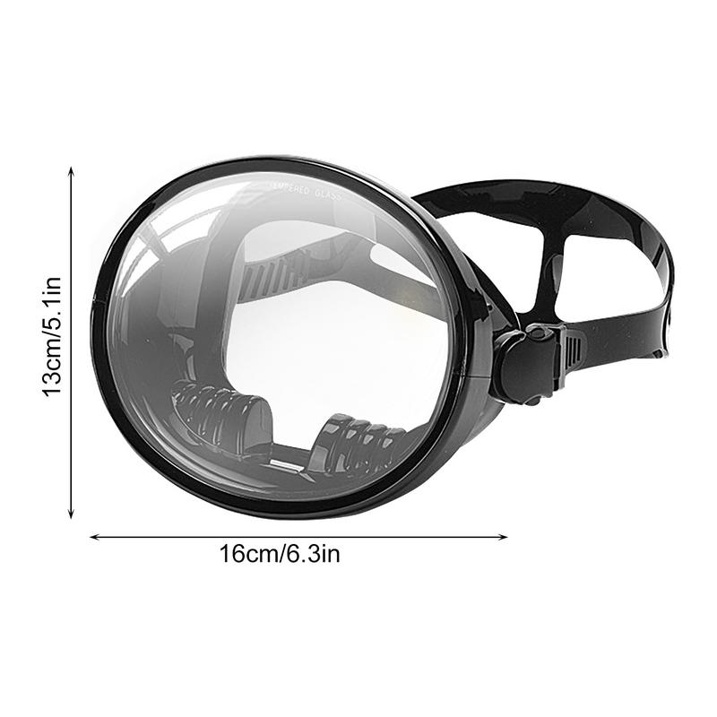 Goggles For Snorkeling Clear Panoramic Goggle For Swimming Large Frame Masque Goggle With Adjustable Buckle For Free Diving