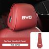 Car Seat Headrest Cover Support Neck Pillow Case Accessories For BYD For Tang F3 E6 Atto Yuan Plus Song Max F0 G3 I3