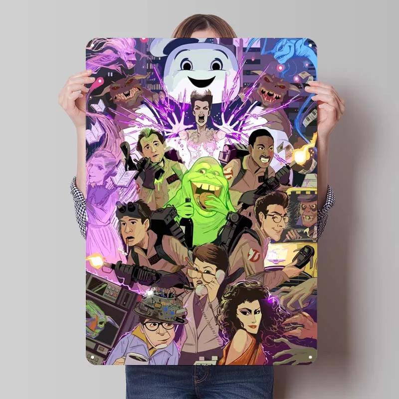 Classic Movie Metal Poster Wall Art Mural Custom Vintage Metal Tin Signs for Wall Art Decoration Man Cave Room Wall Sign Deco