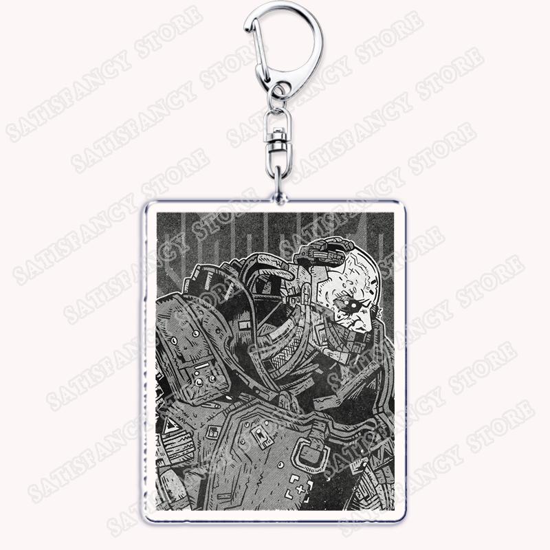 Portachiavi Anime Cyberpunk per Donne Accessori Borsa Edgerunners Rebecca Lucy Gloria Faraday Portachiavi Gioielli Fan Amici Regali
