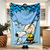 Snoopy Print Blanket - Soft & Comfortable, for Bedroom, Travel, Sofa, Home Decoration - Birthday Christmas Gift for Friend