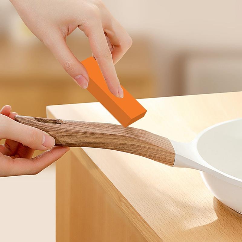 Stainless Steel Stain Solid Color Kitchen Eraser Magic Eraser Powerful Limescale Remover Cleaning Pad Outdoor Convenient Tools