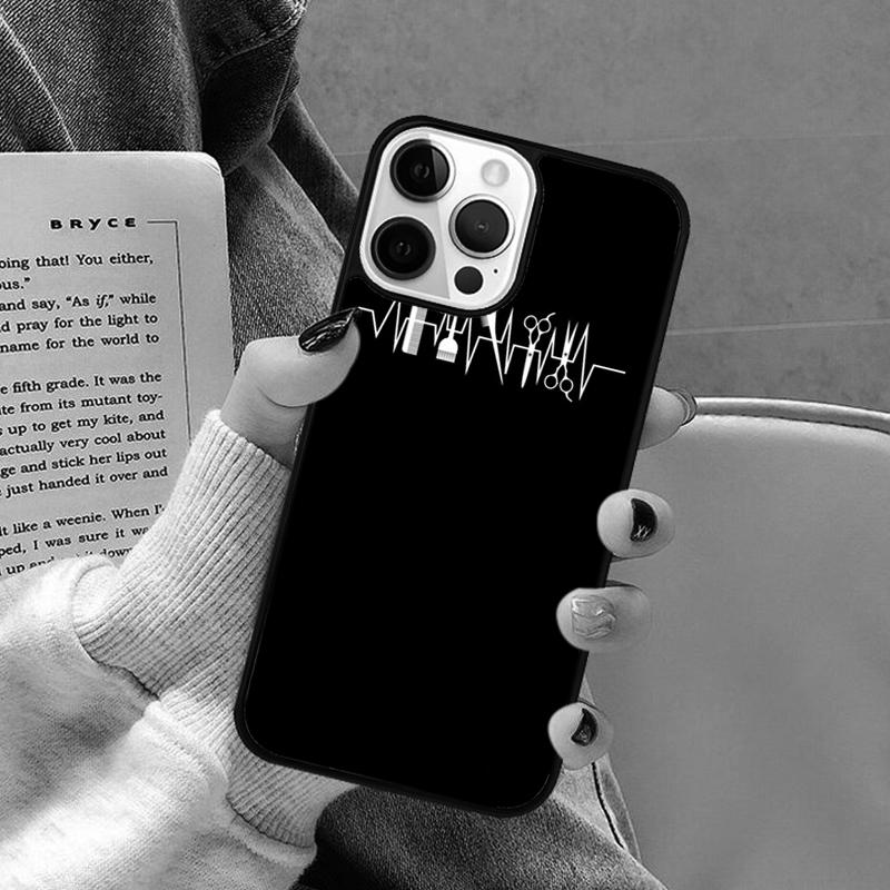 Hair Stylist Hairdresser Phone Case for iPhone 17 Air 16 16e 15 Plus for Apple 13 11 12 14 Pro Max Cover coque Shell