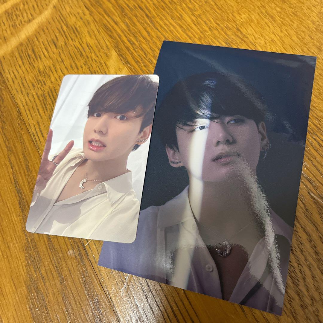 

[ИСПОЛЬЗОВАННЫЙ] Фотокарточка BTS Proof Jungkook, наклейка