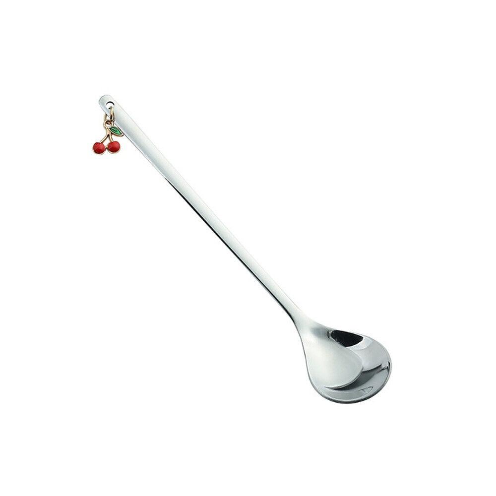 Golden Coffee Spoon Stainless Steel Tea Spoon Portable Stirring Spoon