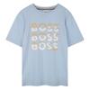 Childrens/Kids Stacked Logo Crew Neck T-Shirt