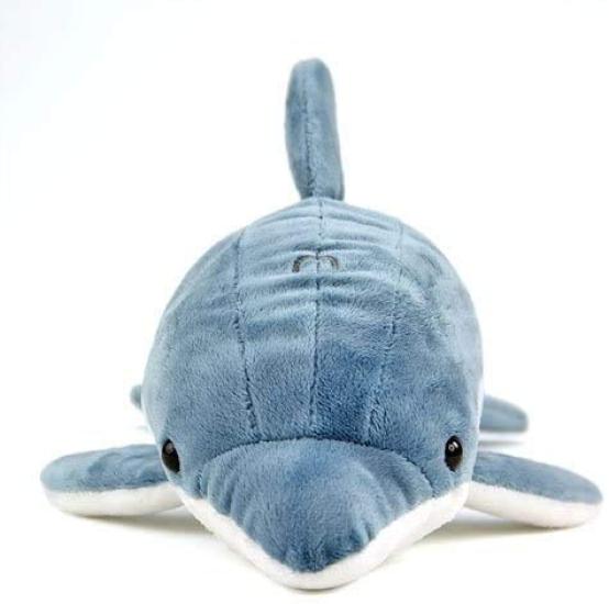 Calorata Bottlenose Dolphin Plush Toy (18.5 X 16 X 36cm  Soft To the Touch) Realistic Dolphin Animal Toy Doll Gift Present Birthday (Twice Tested) 