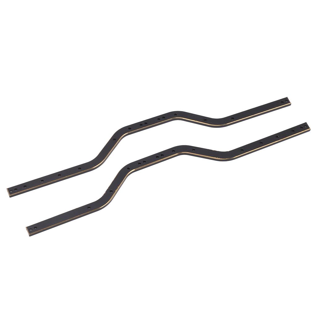 RC Car Chassis Frame Rails Brass Stable Easy To Install RC Accessories for Axial SCX24 C10 Axl00006