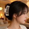 Square Plastic Hair Claw Clip For Women Secure Grip Lightweight Hair Accessory Hairpin For Comfort And Styling