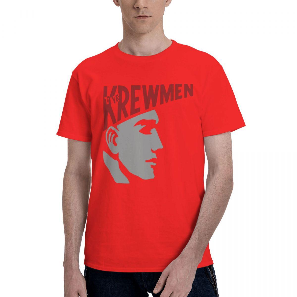 

80s The Krewmen JOY Gift Birthday Christmas 100 Cotton Casual Breathable Confortable Anime Football Shirts 2025 Funny Gift S
