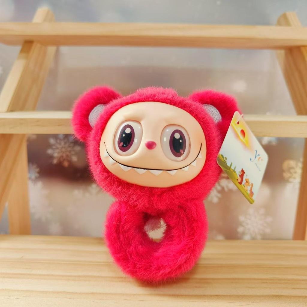 

Mart Bubble Plush Toy Doll Wrist Style Papa Circle Multiple Colors красный