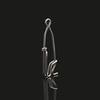 4Pcs Longline Fishing Snap Clip Quickly Lock Lures Connector Stainless Steel Hooked Snap Pin Longline Branch Hangers