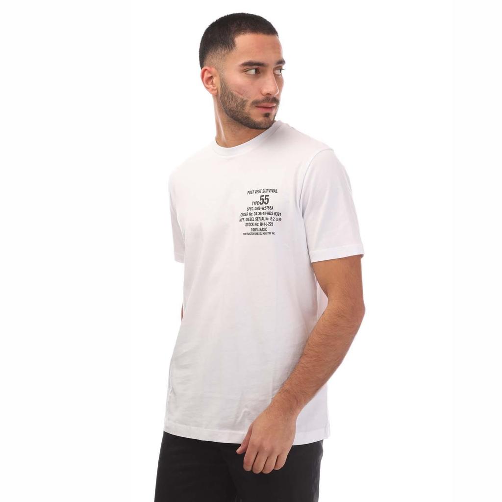 Diesel Mens Just 6-2 T-Shirt