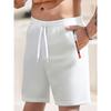 Shorts de Sport d'Été pour Homme Vêtements de Sport Frais Shorts de Course Bas Casual Salle de Sport Fitness Entraînement Jogging Pantalon Court Homme Noir Gris
