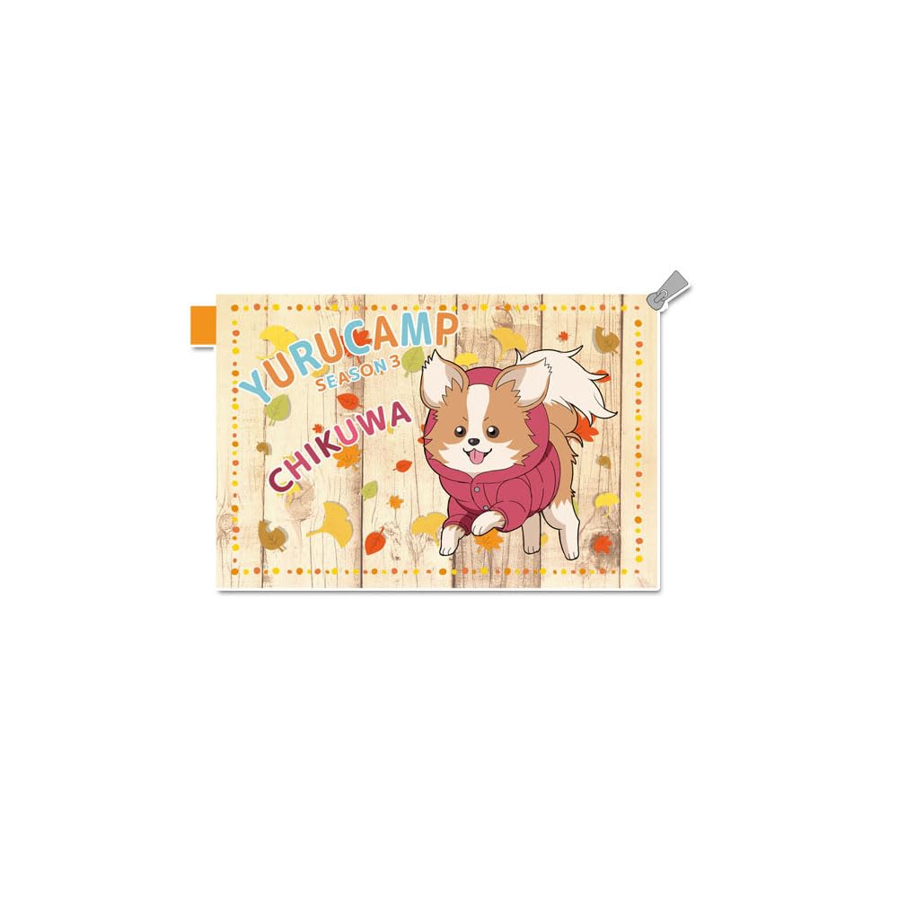 

Seasonal Plants Yuru SEASON3 Puchichoko Water Repellent Pouch H140 x W210 x D50mm Made of Polyester Camp [Chikuwa] Approx.