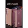 Flip Mirror Case für Samsung Galaxy Z Fold 6 5 4 3 2 Schutzhülle Smart View Kickstand Stoßfester Halter Business Vollschutzhülle