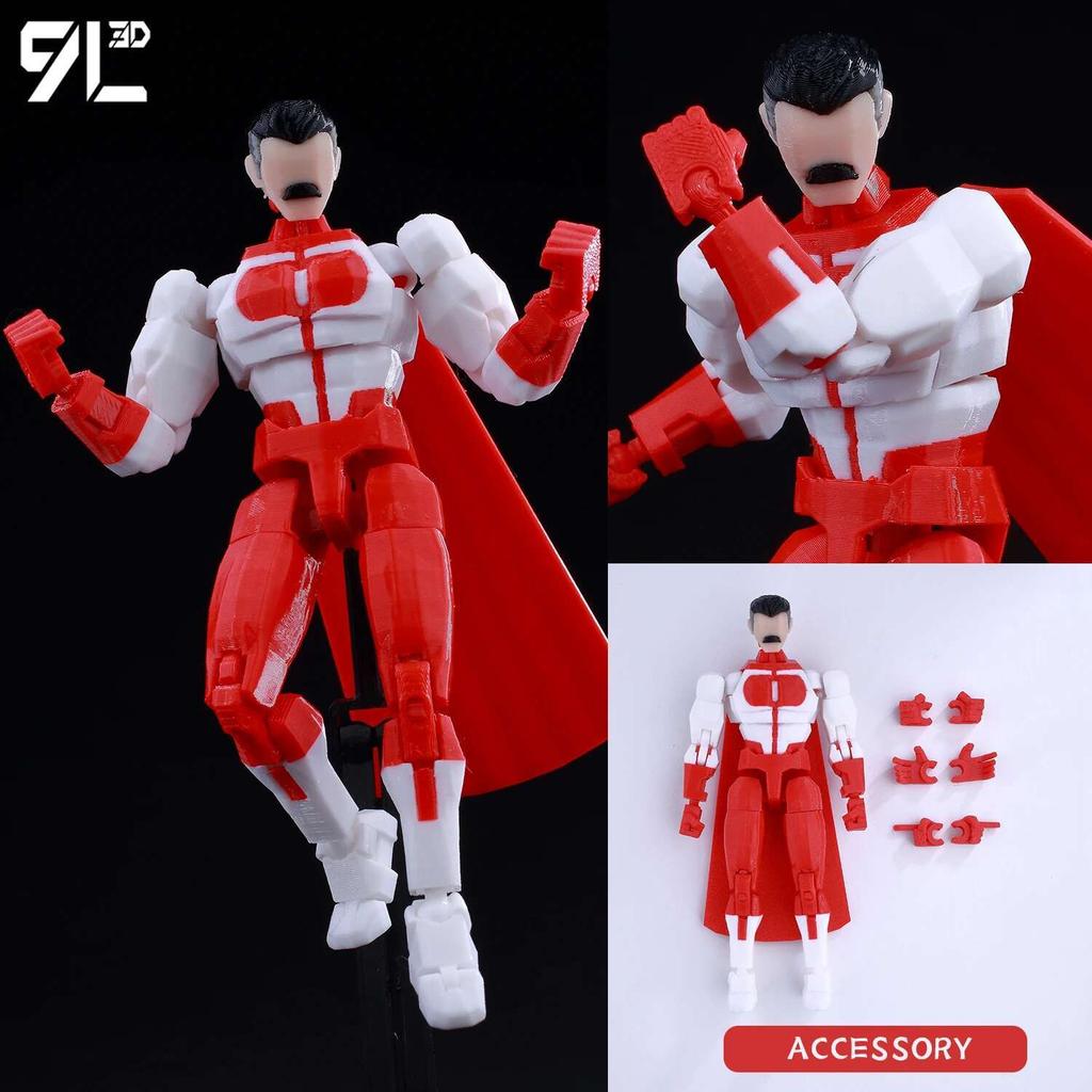 Titan13 One Punch Man Figure - Anime Multi-Jointed Poseable Saitama Dummy13 Action Model Decompression Toys For Adults Kids