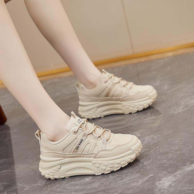 Fashion 2024 Trendy Spring and Autumn Sneakers Vulcanized Women's Shoes Sneakers Fashionable and Versatile Sneakers