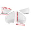 Stainless Steel Mesh Door Kick Guard & Speaker Cover for Lexus ES 2018-2025 ES200 ES260 ES300h Silver, Self-Adhesive Protective