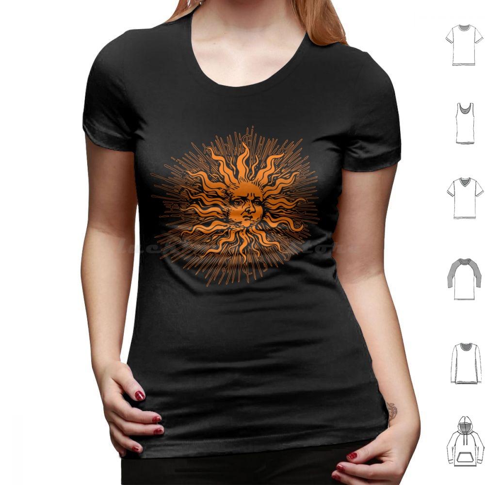 Sun T Shirt Cotton Men Women DIY Print Sun Solar Pagan Summer Wicker Man Summerisle Midsummer Magic Folklore Mild Peril