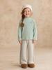 Tongbei 2025 Winter Girls' Cute Lace Collar T-shirt - Korean Style
