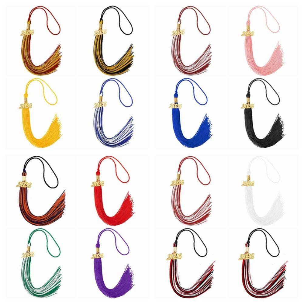 Knit Fiber 2026 Pendant Golden Pendant Graduation Cap Decoration  Party Accessories