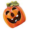 Glowing Ceramic Pumpkins with LED Light Battery Operated Pumpkins Night Light For Halloween Party Tabletop Centerpieces