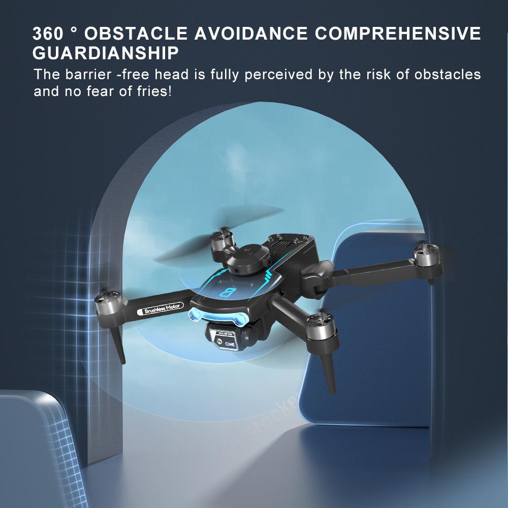 F169 Foldable 8K Dual Camera Drone with Optical Flow Positioning and Remote Control for Aerial Photography