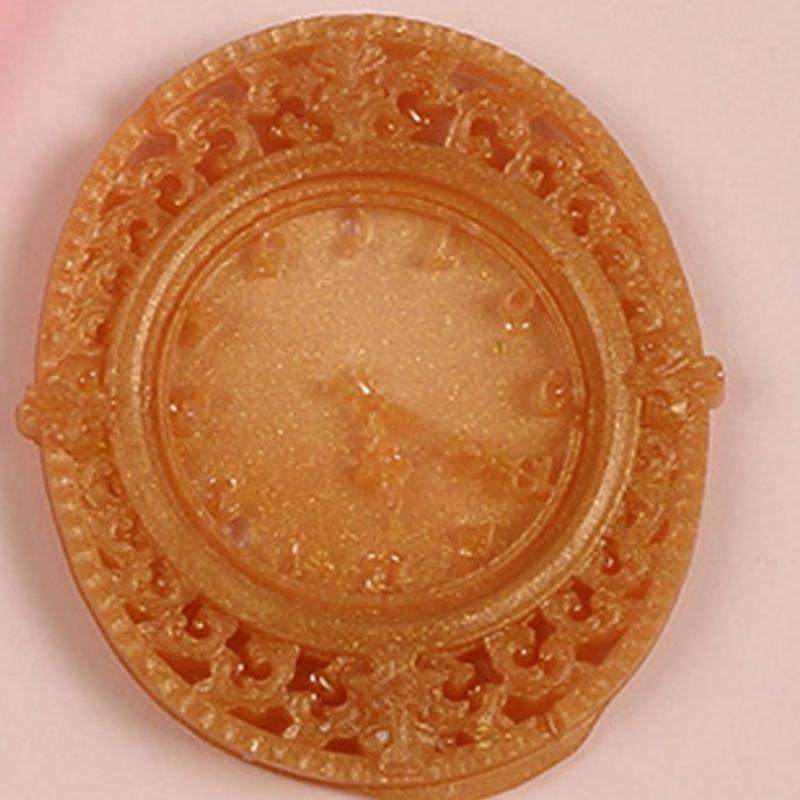 Reusable Clock Shaped Silicone Mould Food Grade Materials for Jewelry Making and Plaster Casting