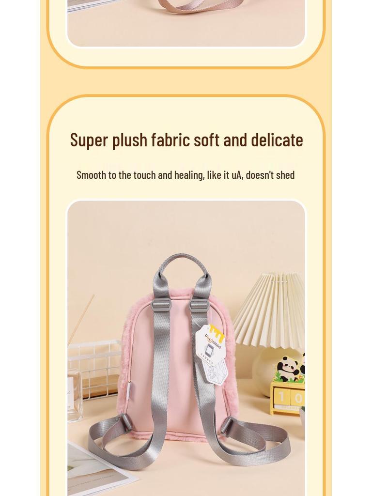 Adorable Plush Judy & Nick Multifunctional Children's Backpack