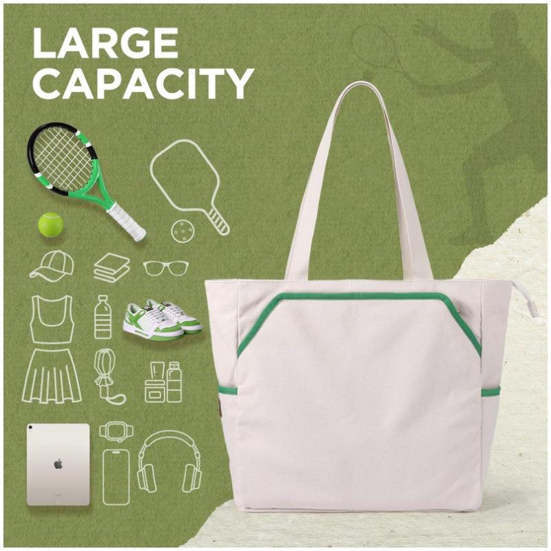 In-Stock Tennis Tote Bag: Portable Sports Handbag & Racket Backpack for Tennis or Badminton Equipment Storage